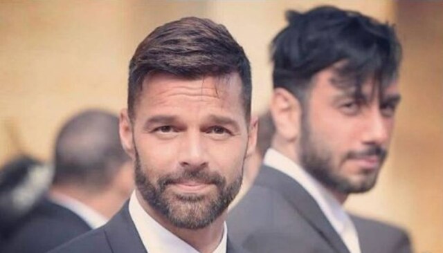 Instagram/@ricky_martin O cantor Ricky Martin e o marido Jwan Yousef.