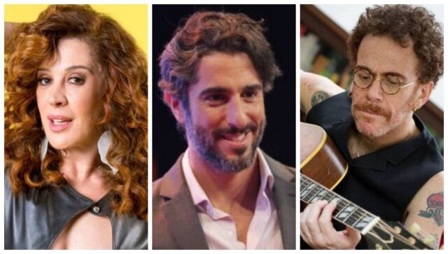 João Cotta/Globo/Nilton Fukuda/Estadão/Carol Siqueira/Divulgação Claudia Raia, Marcos Mion e Nando Reis participam de live a convite do Hospital das Clínicas de São Paulo.