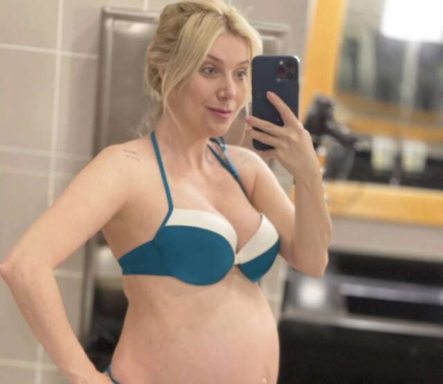 Instagram/@luizapossi A cantora Luiza Possi, que está grávida de 32 semanas