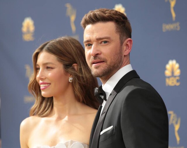 Kyle Grillot/Reuters O cantor Justin Timberlake e mulher Jessica Biel estariam em crise, segundo revista 'Ok! Magazine'