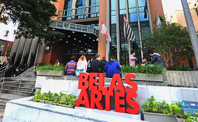 Cláudio Roberto/Centro Universitário Belas Artes/Divulgação Ação celebra os 92 anos do Centro Universitário Belas Artes