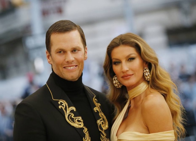 Eduardo Munoz/Estadão Jogador de futebol americano Tom Brady e a modelo Gisele Bündchen