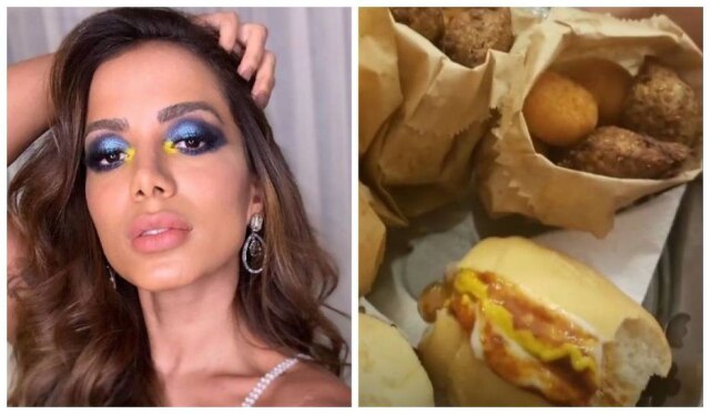 Instagram/@anitta A cantora Anitta, que comemorou aniversário de 26 anos com buffet completamente vegano.