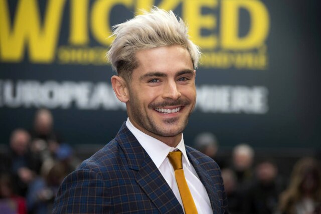 Joel C Ryan/Invision/AP O ator Zac Efron durante uma premiere, em abril de 2019, em Los Angeles.