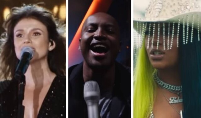 YouTube / @Paula Fernandes | YouTube / @Thiaguinho | YouTube / @Ludmilla Paula Fernandes, Thiaguinho e Ludmilla estão entre as lives desta semana.