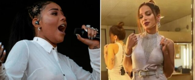Mauro Pimentel/AFP I João Miguel Júnior/Globo/Divulgação As cantoras Ludmilla e Anitta