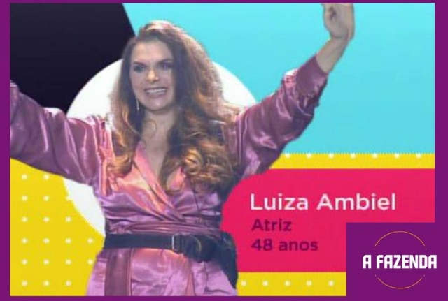 Record TV / Divulgação de 'A Fazenda 12' Luiza Ambiel foi a sexta eliminada de 'A Fazenda 12' em 2020.
