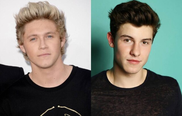 Divulgação Niall Horan e Shawn Mendes.