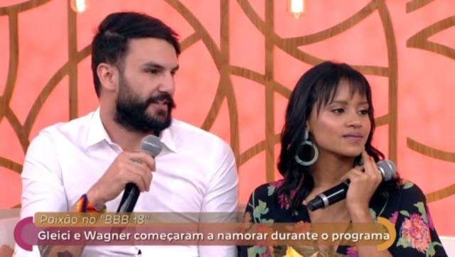 Reprodução/TV Globo Gleici e Wagner.