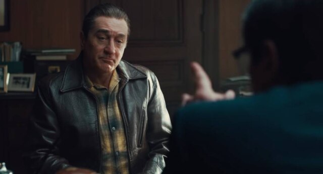 Reprodução de cena de 'O Irlandês' (2019) / Netflix Cena do filme 'O Irlandês'