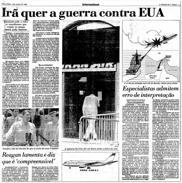 Acervo/Estadão O Estado de S.Paulo - 05/07/1988Clique aqui para ver página ampliada