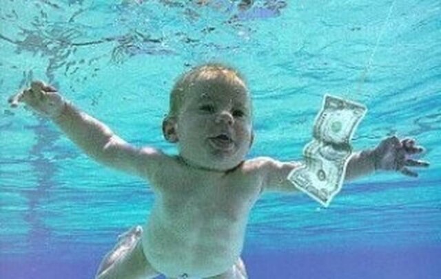 Reprodução Capa do disco 'Nevermind', do Nirvana, de 1991