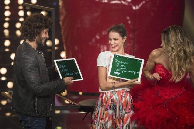 Globo / Maurício Fidalgo Casal está junto de 2015