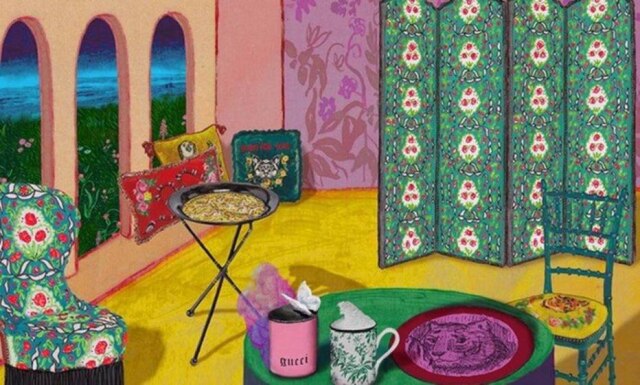 Instagram.com/Gucci Nova linha foi batizada de Gucci Décor