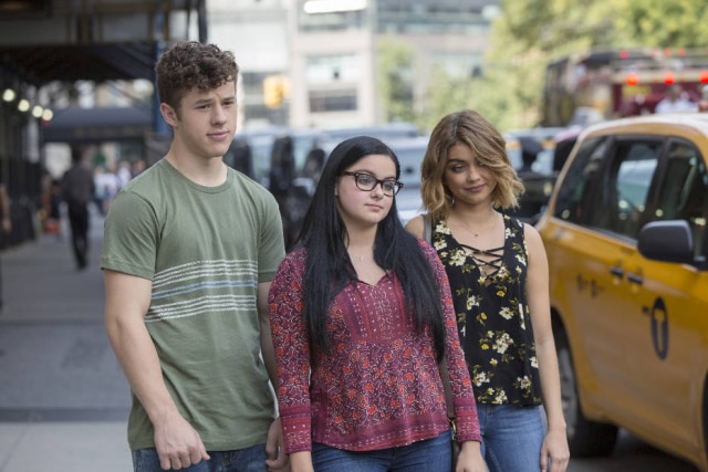 ABC/Eric Liebowitz Luke (Nolan Gould), Alex (Ariel Winter) e Haley (Sarah Hyland), parte do elenco adolescente de 'Modern Family'.