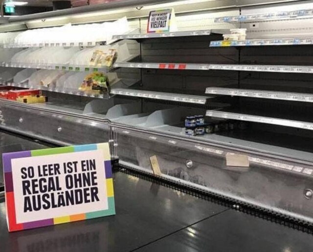 Instagram/@smack.pt Supermercado Edeka passou mensagem contra o preconceito