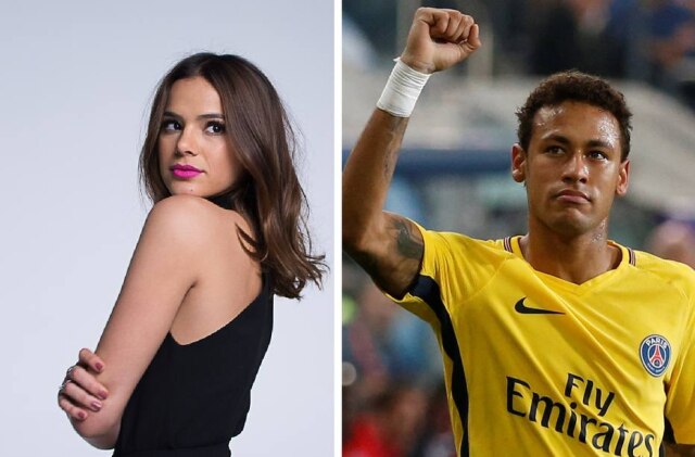 Daniela Ramiro / Estadão | François Lenoir / Reuters Ivan Moré deu o recado ao jogador de futebol após tirar foto com a atriz em festa