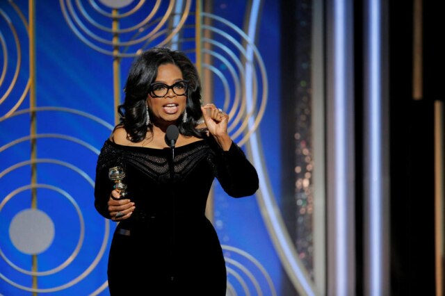Paul Drinkwater/Courtesy of NBC/Handout via Reuters A cantora Lady Gaga foi uma das personalidades que apoiaram uma possível candidatura da atriz e magnata da mídia Oprah Winfrey à presidência dos EUA
