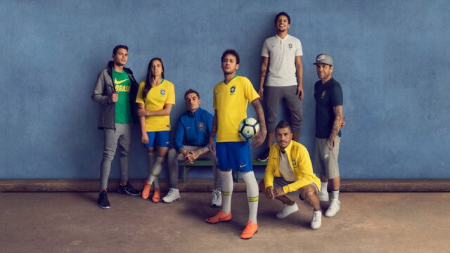 Divulgação/Nike Além do uniforme usado pelos jogadores em campo, a tecnologia foi empregada em todas as peças das coleções