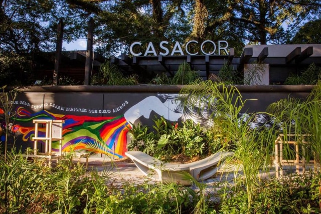 Sissy Eiko/CASACOR Calçada da fachada da última edição da Casacor São Paulo, encerrada no mês passado