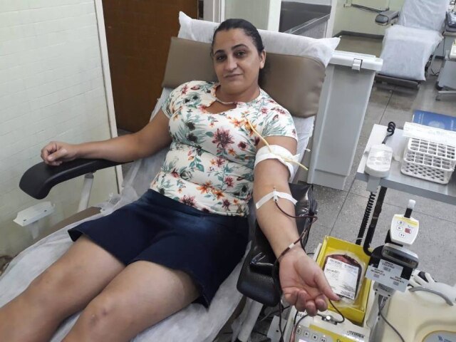 Divulgação / Facebook Ozamira decidiu doar sangue após usar os recursos do Facebook.