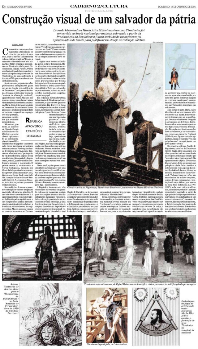 Acervo/Estadão > Estadão - 14/10/2001