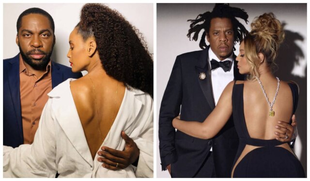 Itaiara Andrade/ Instagram/@beyonce Os atores brasileiros Lázaro Ramos e Taís Araújo e os americanos Beyoncé e Jay-Z