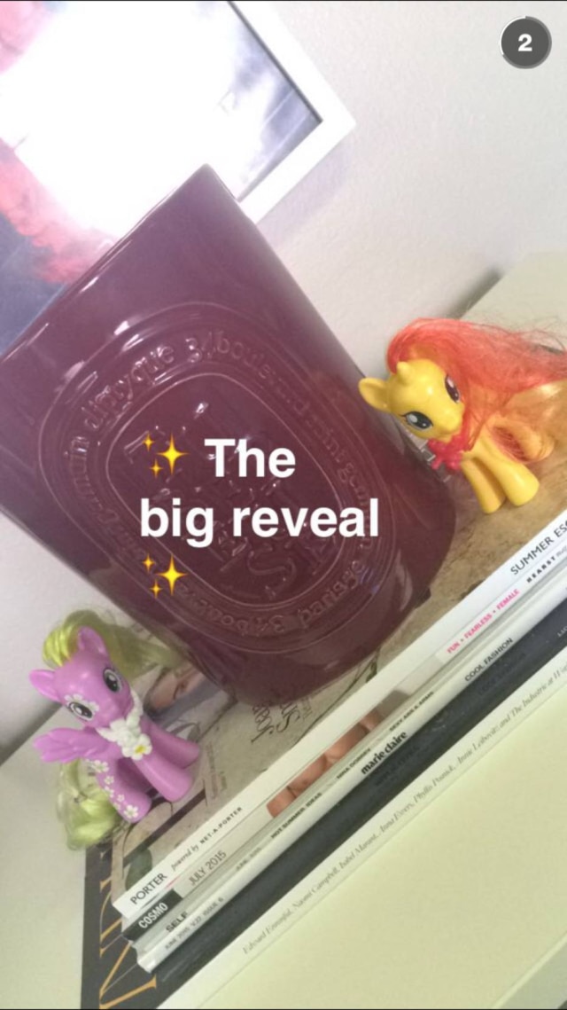 Reprodução Snapchat / thecoveteur