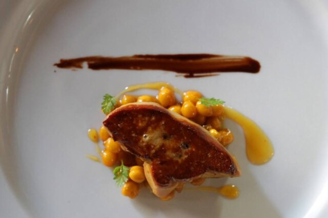 Clayton de Souza|Estadão Prato com foie gras do restaurante Chef Rouge