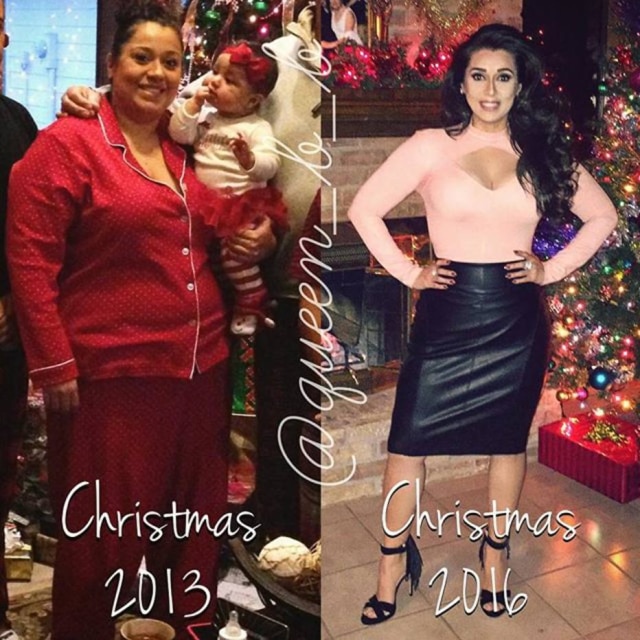 Reprodução/Instagram @queen_b_b Betsy Ayala usou a traição e as ofensas como incentivos para adotar uma vida mais saudável