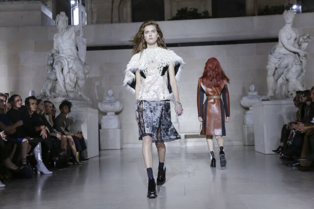 Valerio Mezzanotti/The New York Times O inverno 2017 da Louis Vuitton.