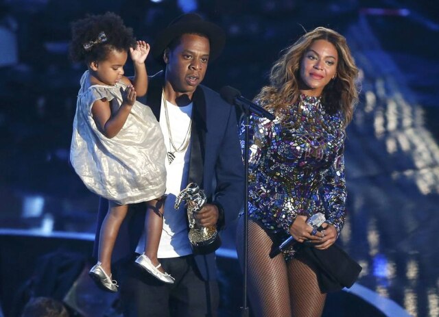 Kevork Djansezian/Reuters Família Carter: Jay Z, Beyoncé e Blue Ivy