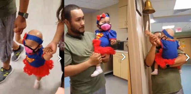 facebook.com/pg/emiliemezasmatch 'Super Menina': Emilie só tem um ano, mas já é uma grande guerreira ao lutar contra uma leucemia.