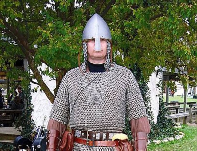 Divulgação Chapéu viking.