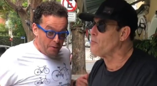 Instagram / @fernandorocha11 Fernando Rocha e Sérgio Mallandro