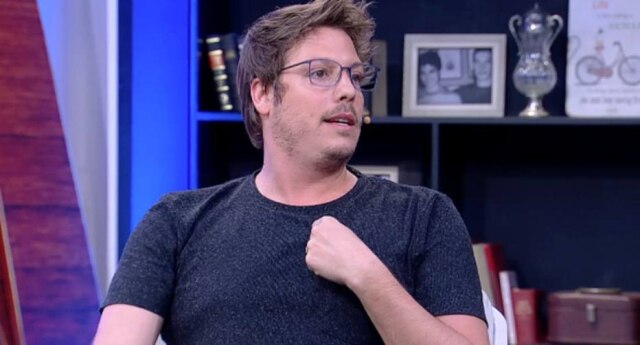 Divulgação/ RedeTV! Fábio Porchat participou do programa 'Mariana Godoy entrevista', na RedeTV!