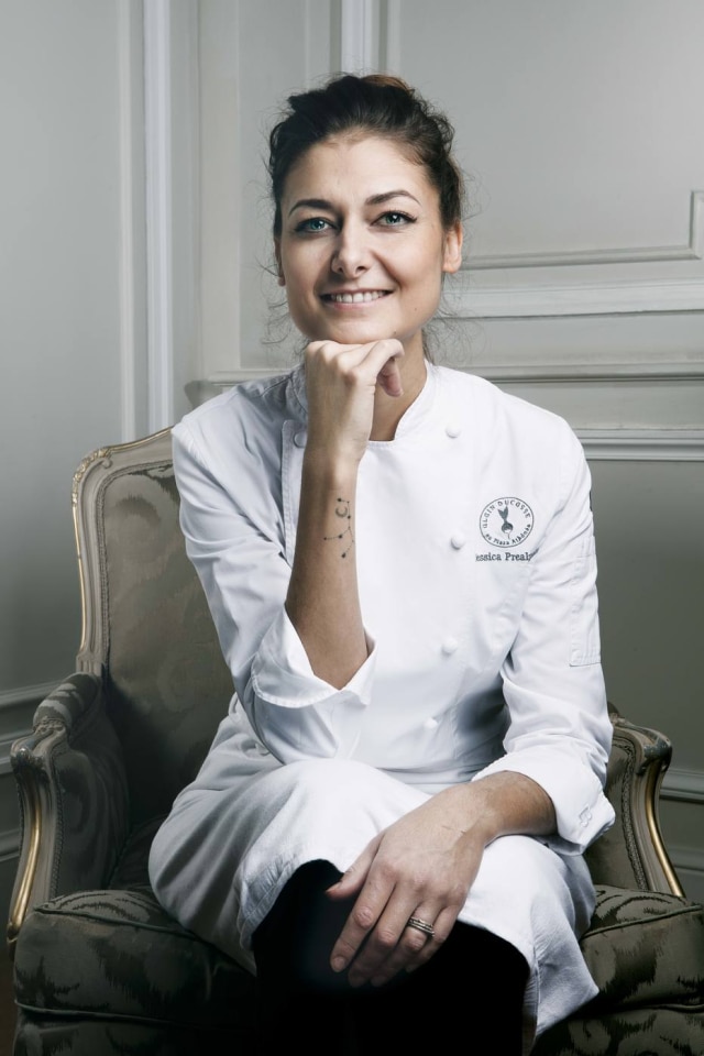 Iannis Jessica Prealpato, chef confeiteira do Hotel Plaza Athénée em Paris