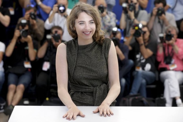 AP/ Lionel Cironneau A atriz Adèle Haenel no Festival de Cannes em maio de 2018