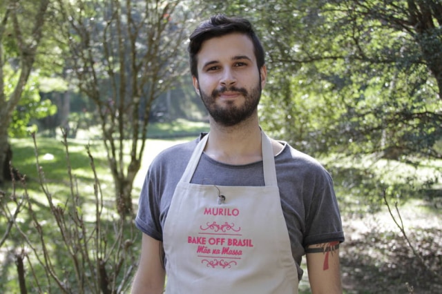 Divulgação/Gabriel Gabe/SBT Murilo Marques participou da segunda edição do reality show 'Bake Off Brasil', em 2016