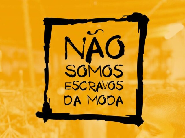 #NãoSomosEscravosdaModa/Divulgação Arte do projeto que acontece no Casarão Paulista e que vai reunir nomes, como Astrid Fontenelle e Fernanda Paes Leme