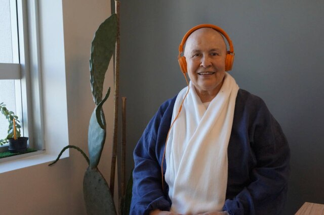 Erica Rizzi/Divulgação Monja Coen ensina sobre meditação Zazen em podcast com dez episódios.