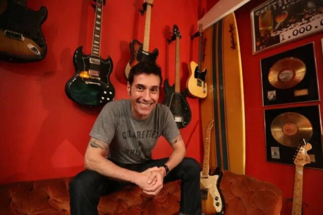 Alex Silva/ Estadão Dinho Ouro Preto, vocalista da banda Capital Inicial