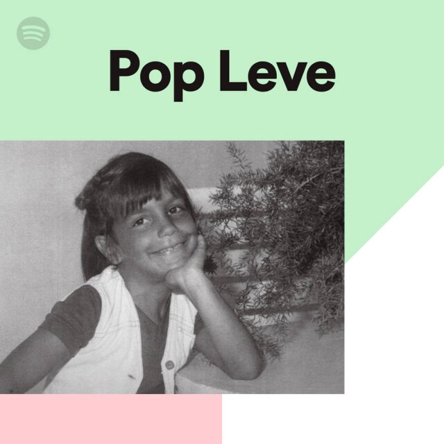 Spotify / Divulgação O registro da cantora Ivete Sangalo durante a infância é a capa da playlist Pop Leve