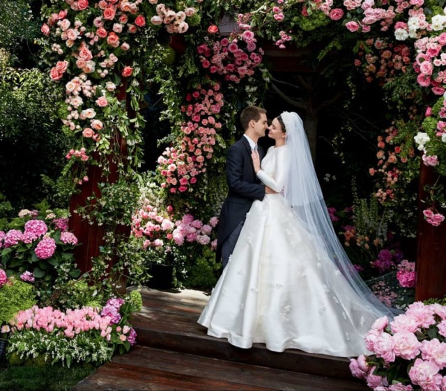 Patrick Demarchelier/Vogue América O casal está junto desde 2015
