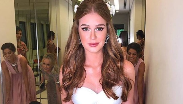 Instagram.com/@marcosproencaoficial Na festa, Marina usou vestido Dolce & Gabbana