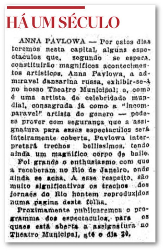 Acervo/Estadão O Estado de S.Paulo - 13/5/1918