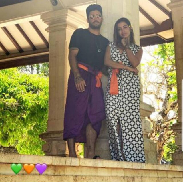Pedro Scooby/Instagram Surfista postou fotos e vídeos da cantora em Bali