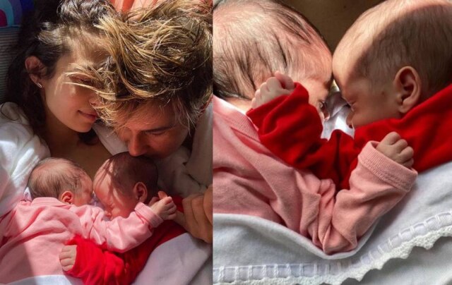 Instagram/ @nandacosta Nanda Costa e Lan Lahn em selfie com as filhas