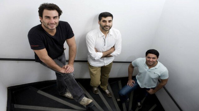 divulgação A partir da esq.,os arquitetos e sócios, Fernando Forte, Lourenço Gimenes e Rodrigo Marcondes Ferraz