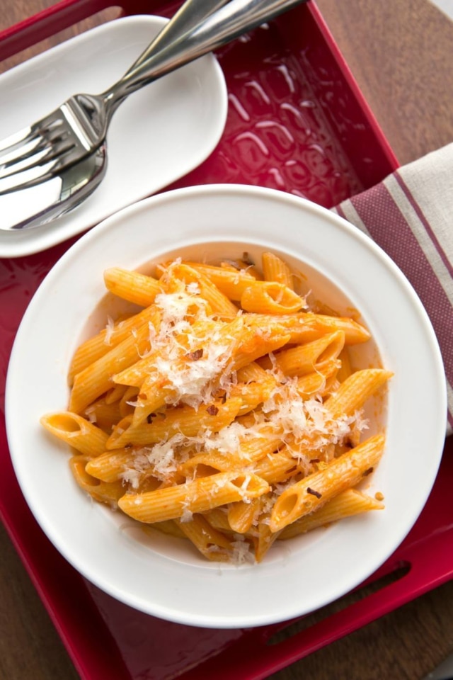Penne alla vodca preparado pela editora do Paladar, Patrícia Ferraz
